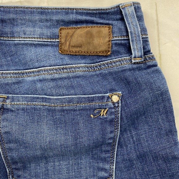 Mavi Jeans Kerry Mid Rise Straight-Leg Jeans Indigo Medium Wash Womens 28/32 - Picture 6 of 12
